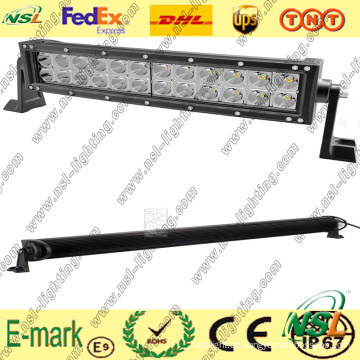 3PCS * 24W LED Off-Road-Lichtleiste, 19-Zoll-LED-gebogene Lichtleiste, Creee LED-Lichtleiste